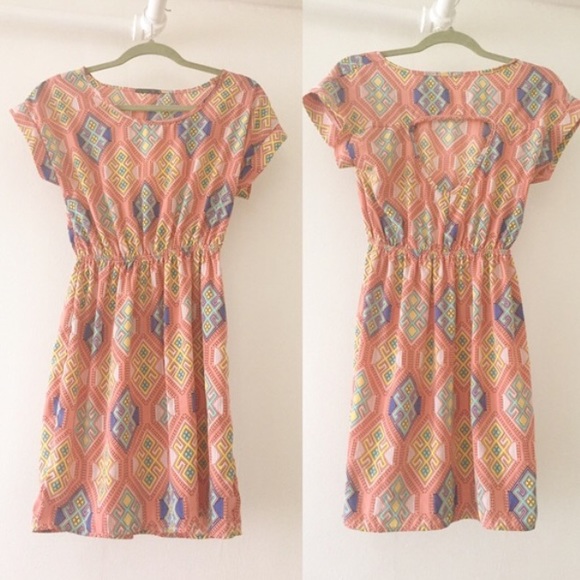 Women's Geometric Patterned Dress