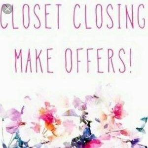Closet Closing!!
