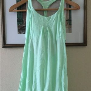 Lululemon Light Green Workout Top