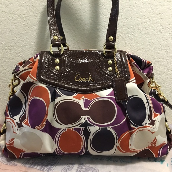 ⛔️SOLD⛔️ Coach Sateen Ashley Carryall Handbag