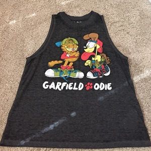 Garfield and Odie Muscle Tee