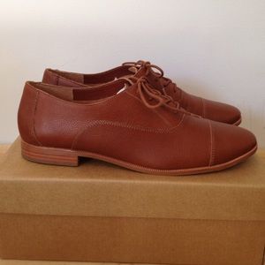 Size 9 Madewell Lace-Up Oxfords *worn once*