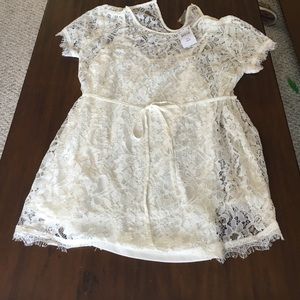 Maternity Lace Top (New with tags)