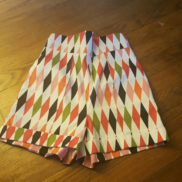 High waisted shorts