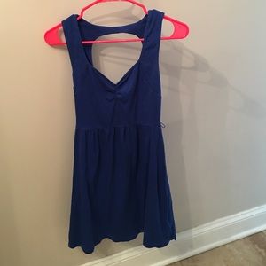 Blue sun dress