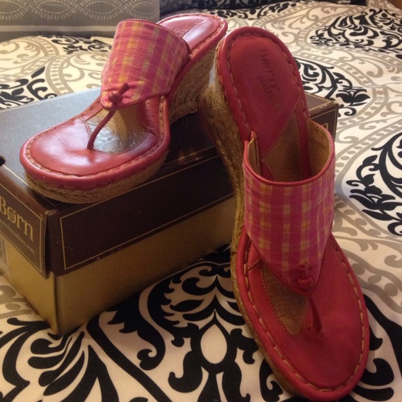 Wedge sandals