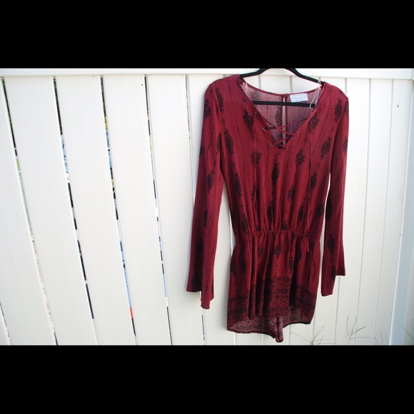 long sleeved Kendal and Kylie romper