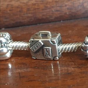PANDORA Suitcase Charm
