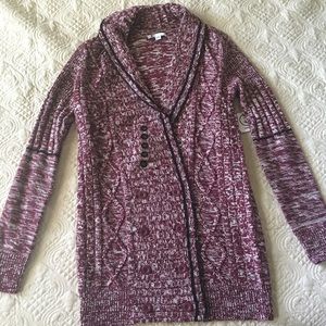 NWT Volcom ladies cardigan