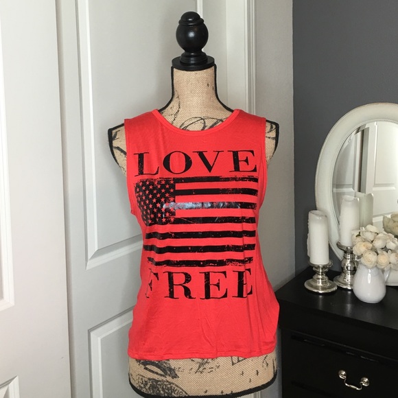 American Flag Top