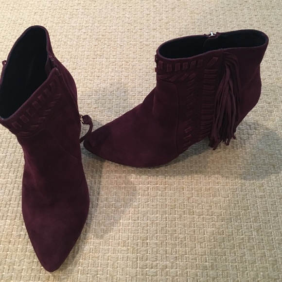 Rebecca Minkoff Ilan Fringe Bootie Port