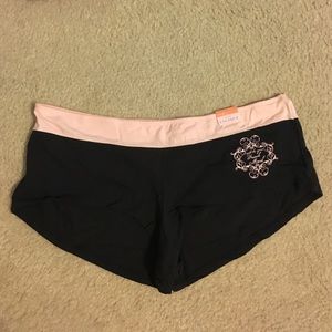 New Cacique Boy Short Light Pink/Black - 18/20