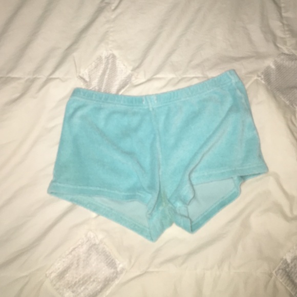 Blue sleeping shorts