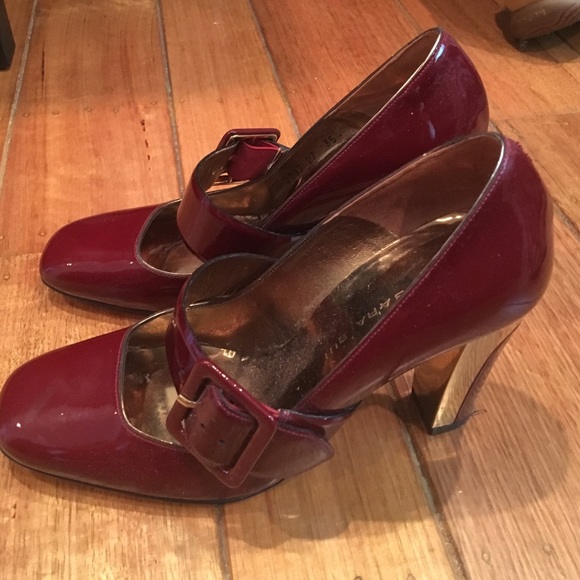 Barbara Bui Red Patent Leather Heels