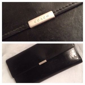Black Coach Wallet