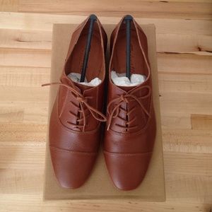 *Brand new* size 7.5 Madewell leather oxfords