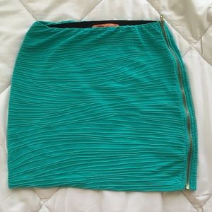 Bershka bandage mini skirt