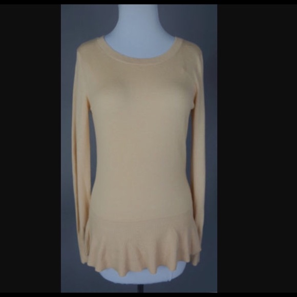 Lily Pulitzer Peplum Sweater Top Shirt M - Picture 2 of 4