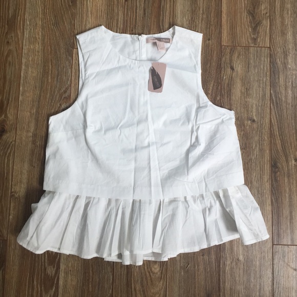 [NWT] Forever 21/Love 21 Peplum Top