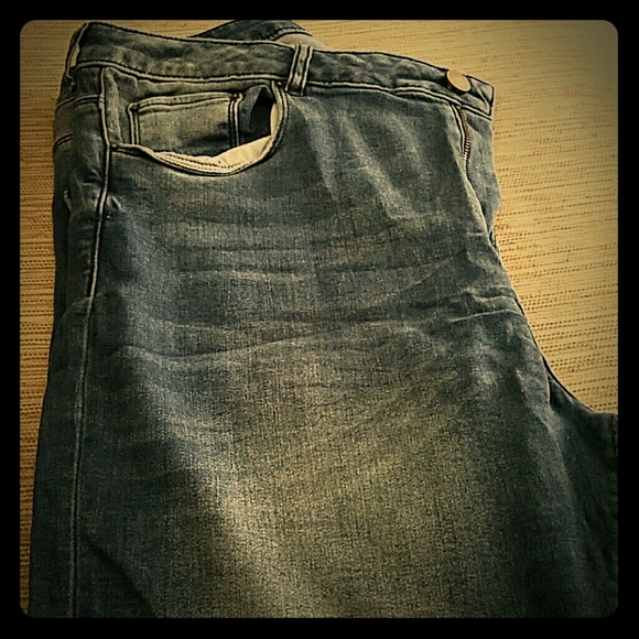 Stoned wash jeans