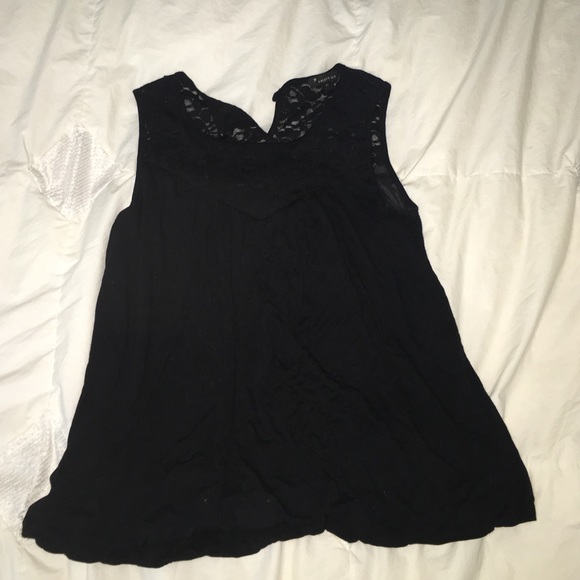 Black dressy top