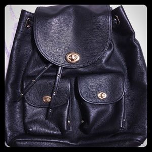 COACH LEATHER RUCKSACK BACKPACK