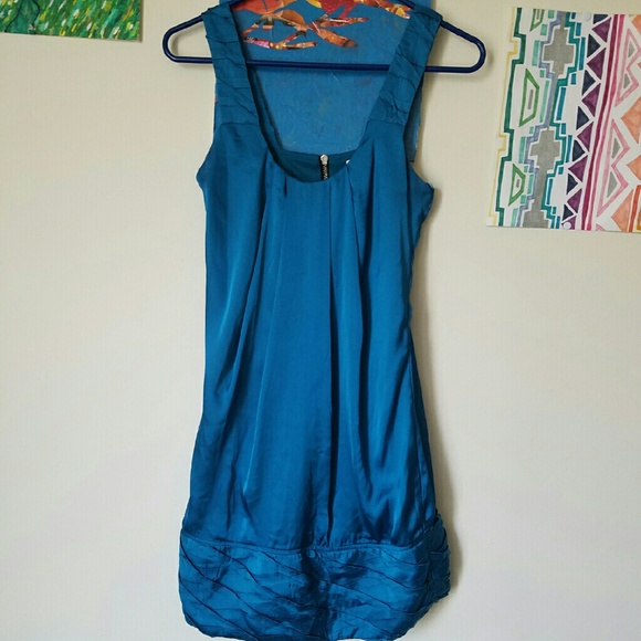 Blue dress