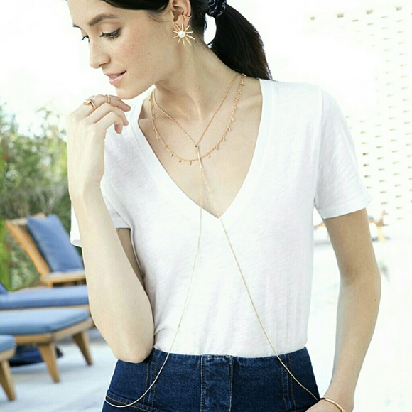 Kendra Scott Joslyn Body Chain Silver - Picture 2 of 3