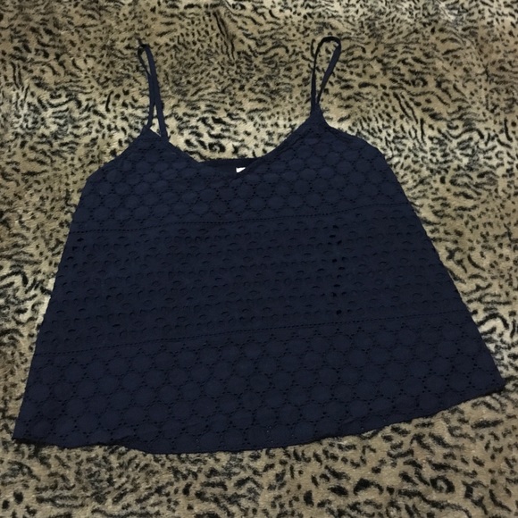 Dark Blue hollister tank