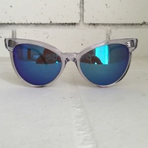 Wildfox mirror cat eye sunglasses