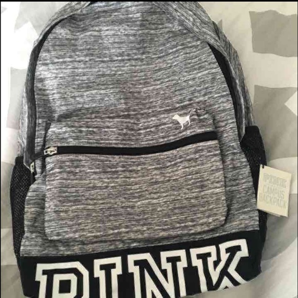 pink campus backpack💕💕