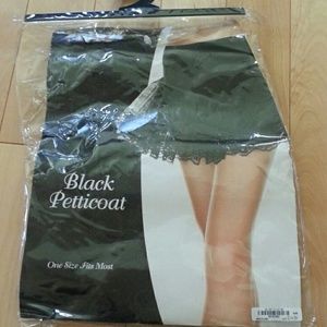 Black peticoat