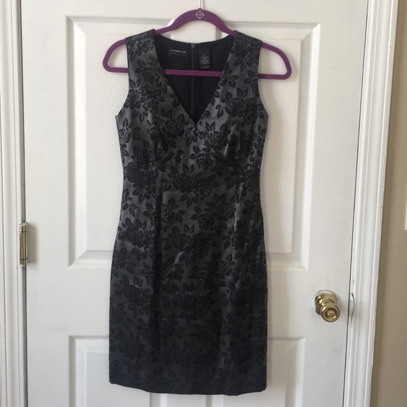 Liz Claiborne Rose Print Sheath