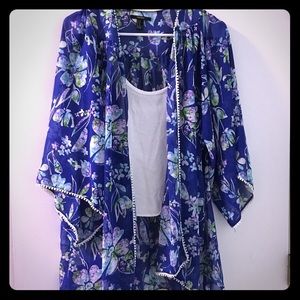 Forever21 floral kimono
