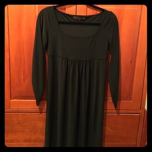 Black empire dress