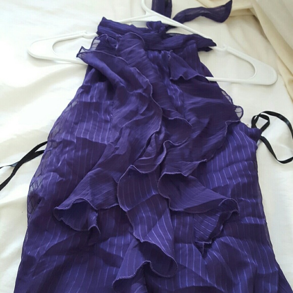 Dressy purple top