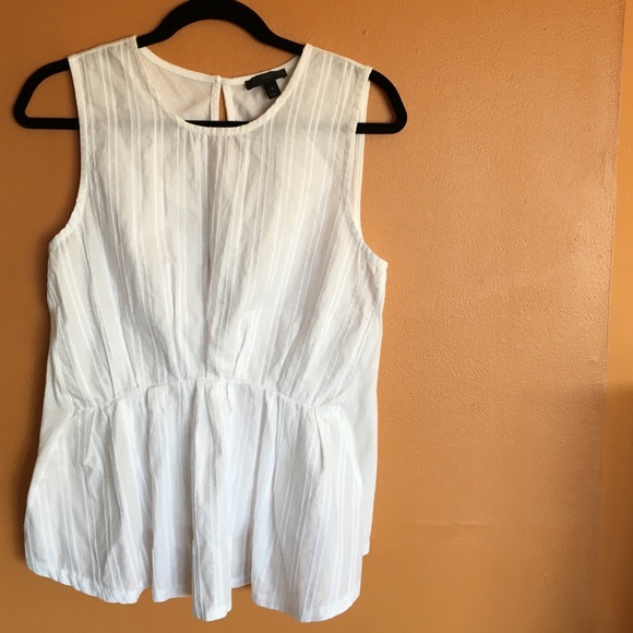 J. Crew Tops - J. Crew Cotton Cinched Peplum Tank