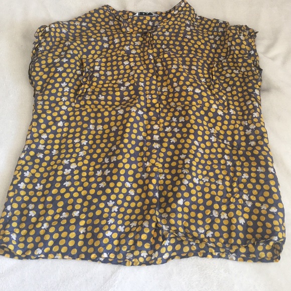 Yellow spotted shirt