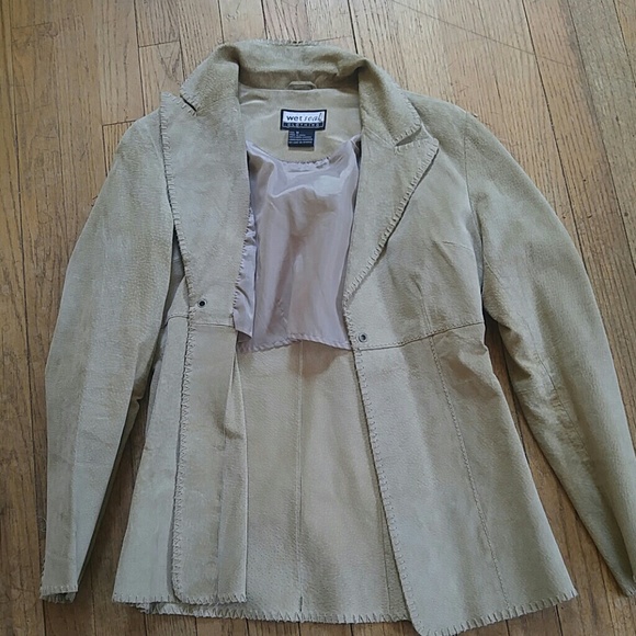 Suede blazer - Picture 3 of 3