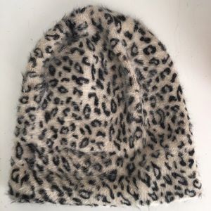 Leopard Beanie
