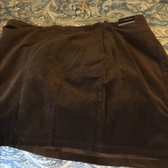 Corduroy brown skirt never worn
