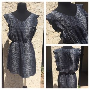 Volcom Snakeskin Printed Dress