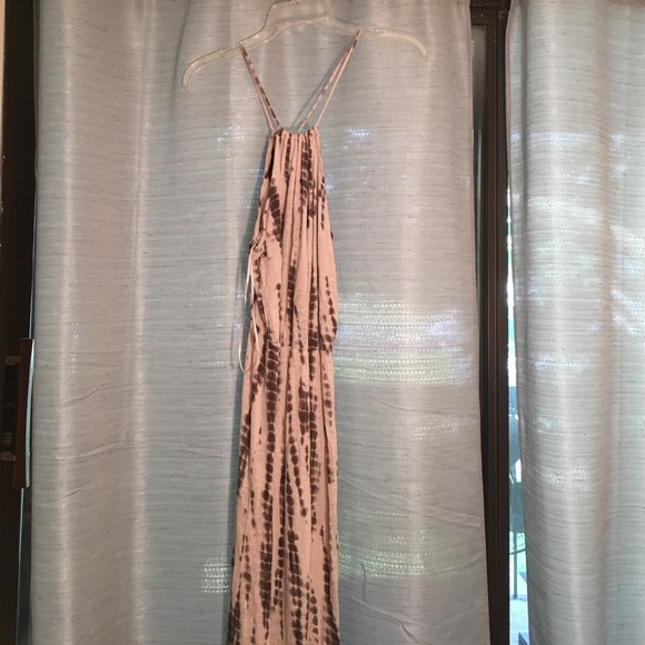 High Neck Maxi Dress