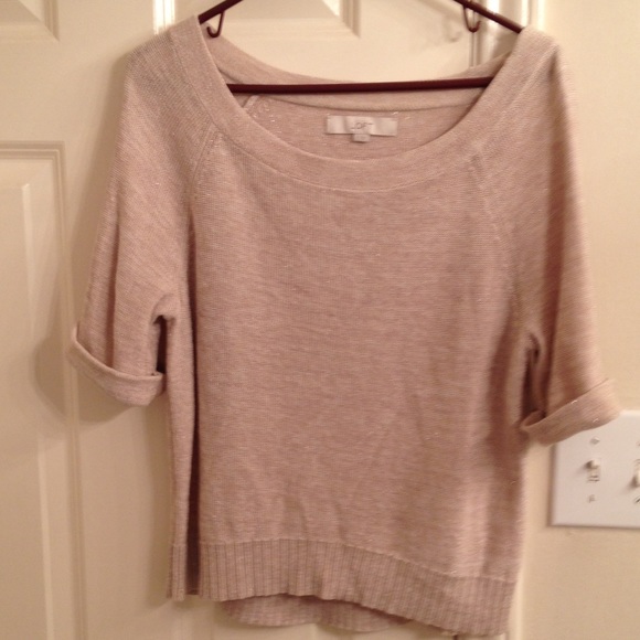 Loft short sleeve sweater