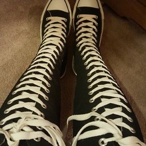 Extra High top converse