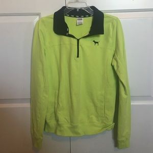 Victoria's Secret PINK half zip sweatshirt