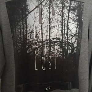 GK "Let's Get Lost" print hoodie