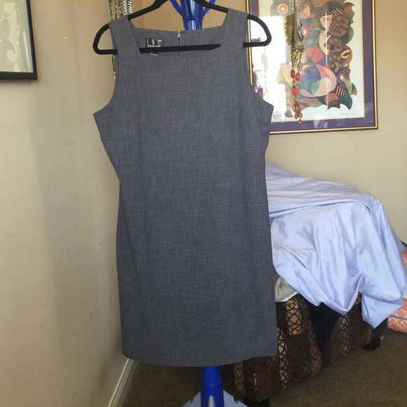 INC grey dress