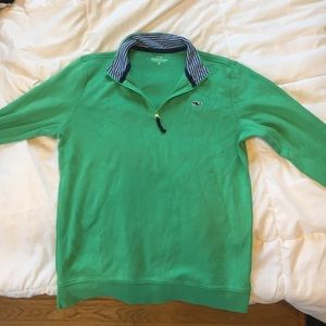 green YXL vineyard vines shep shirt