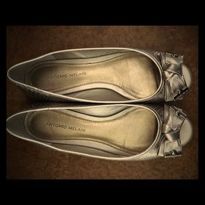 Antonio Melani Peep-Toe Flats